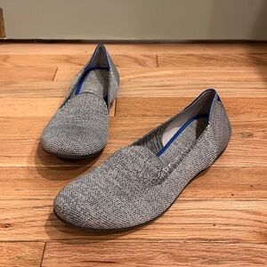 Rothy’s Women’s Loafer Flats in Heather Gray Slip-On Shoes Size W8